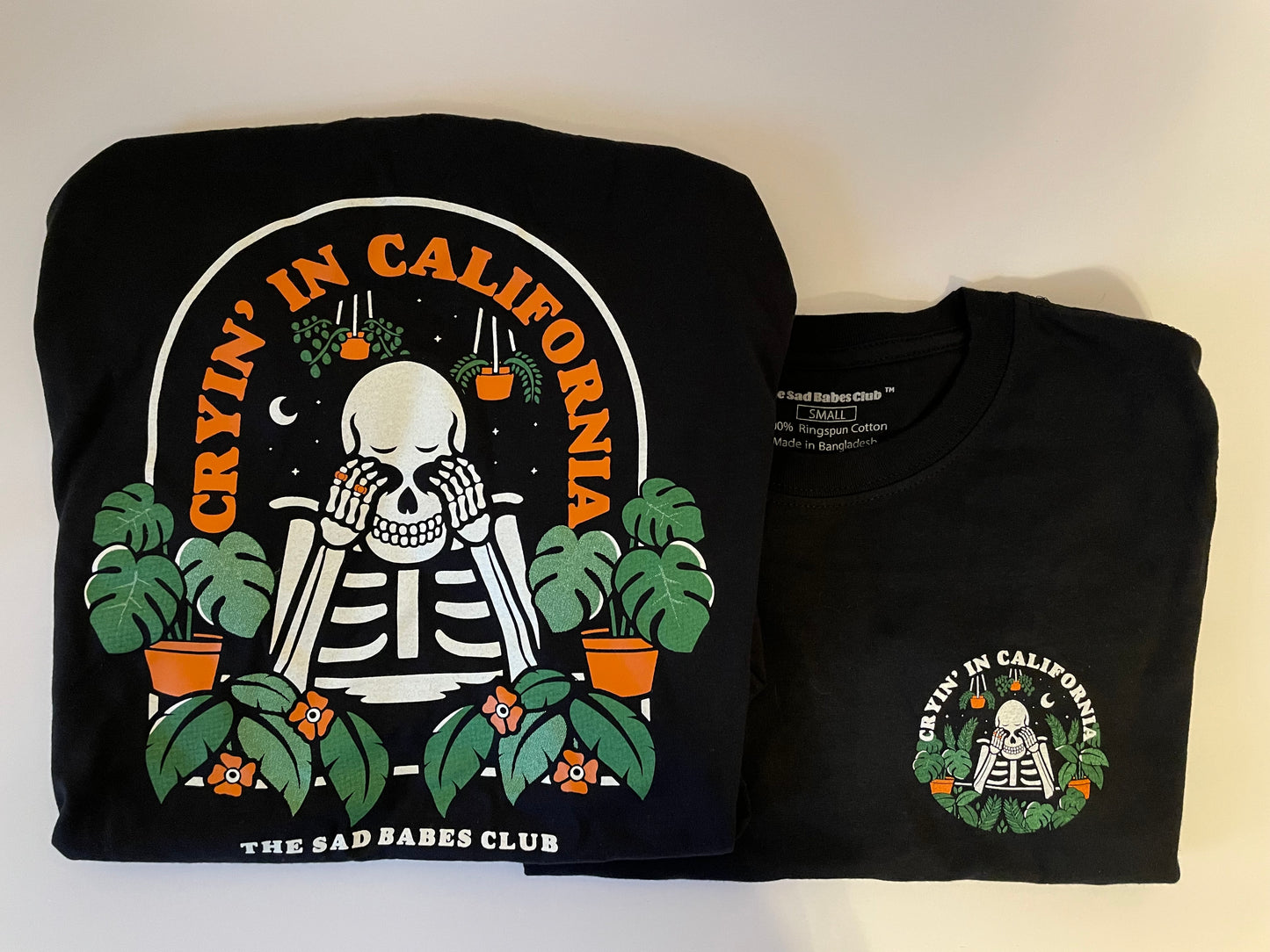 Cryin in California tees
