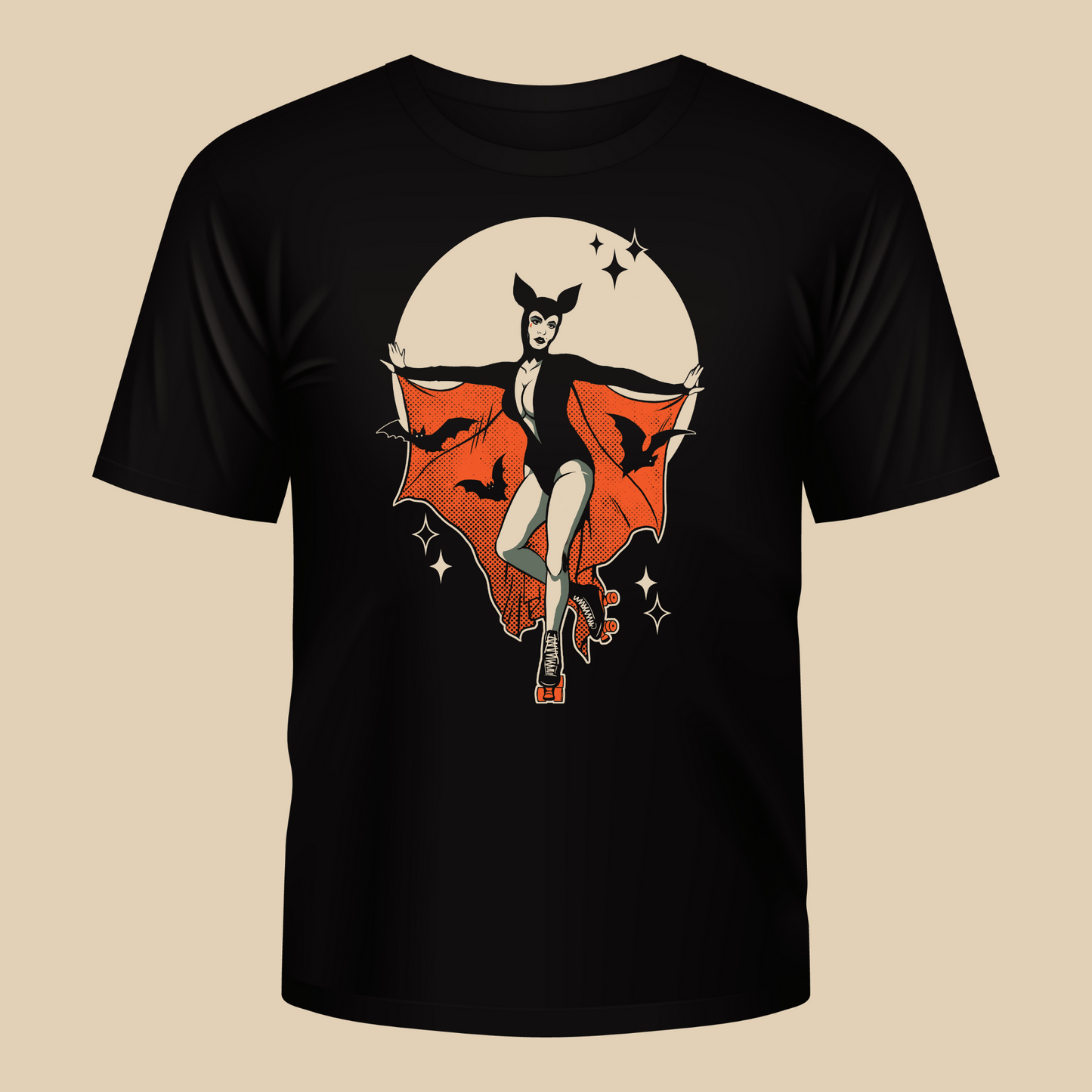 Roller Bat tee