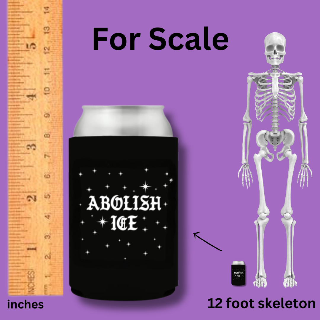 Abolish Ice Can Cozy