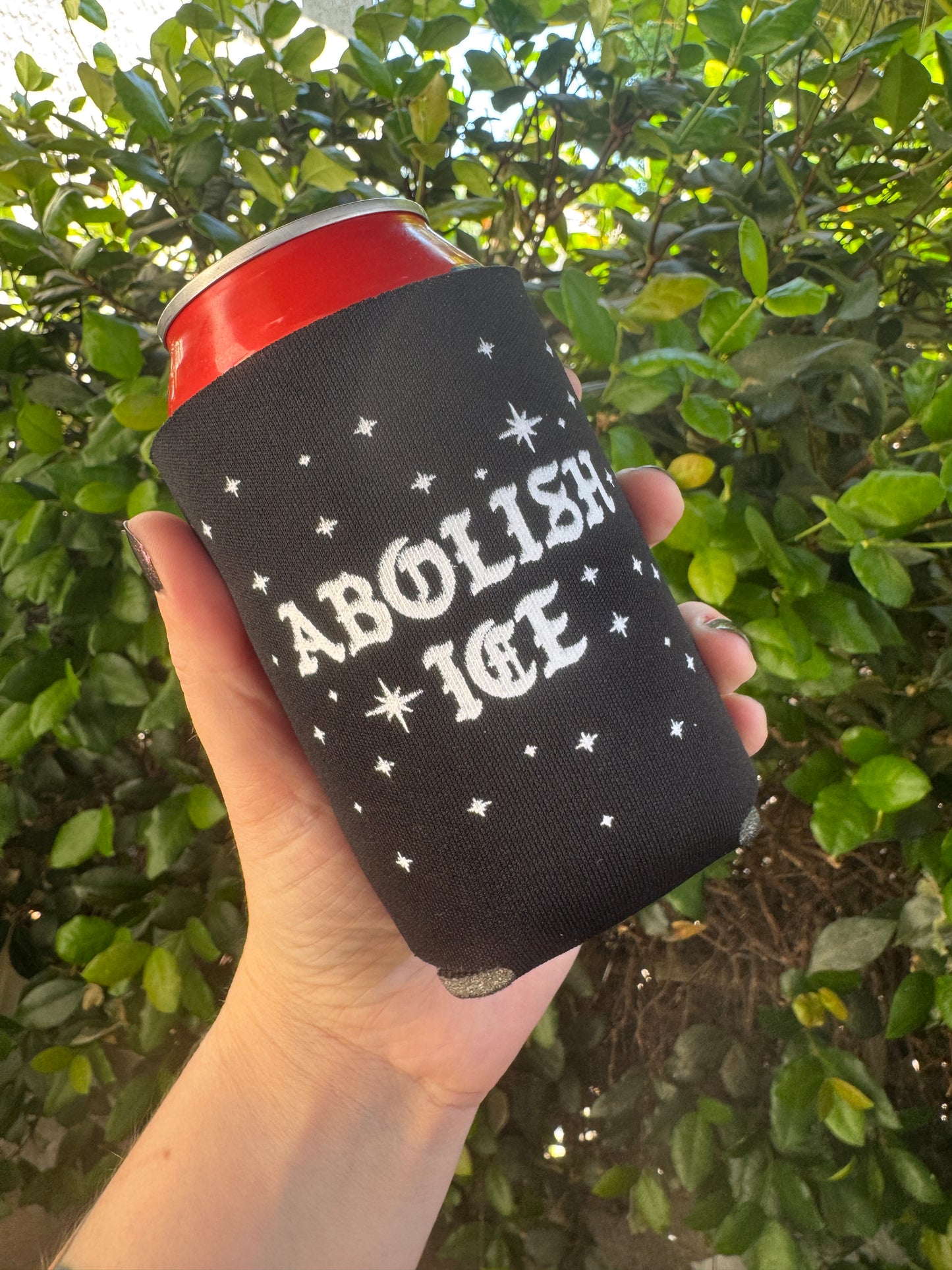 Abolish Ice Can Cozy
