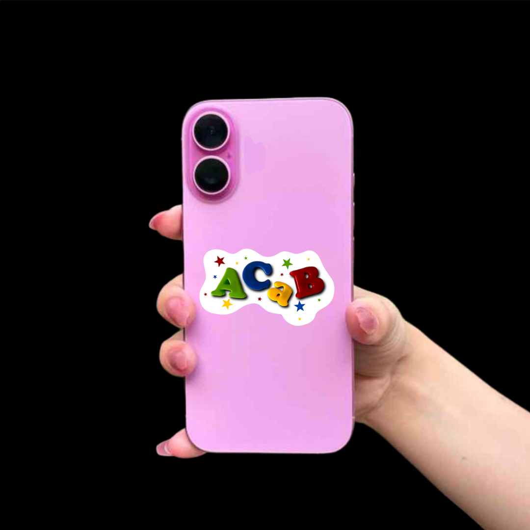 acab fridge magnets sticker