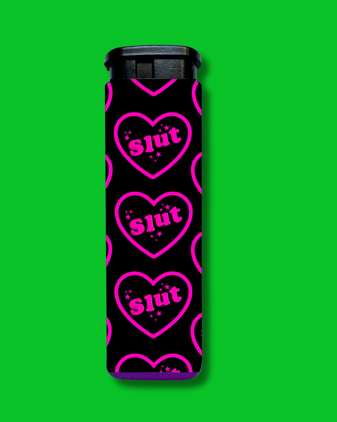 slut heart lighter wrap sticker