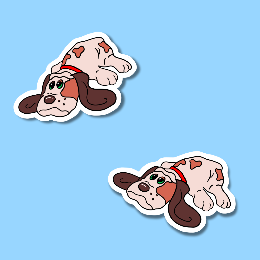 Pound Pup sticker