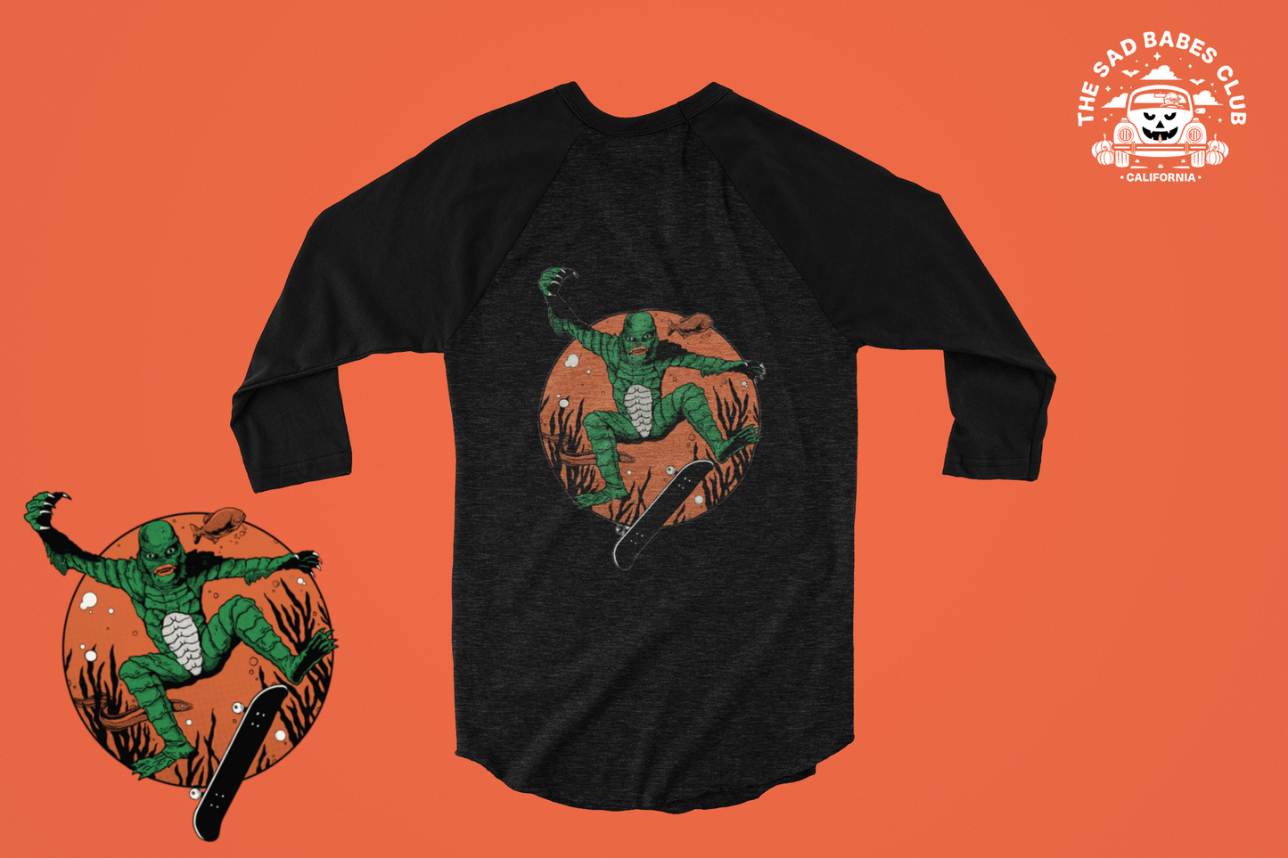 Creature Baseball Tees