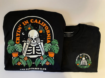 Cryin in California tees