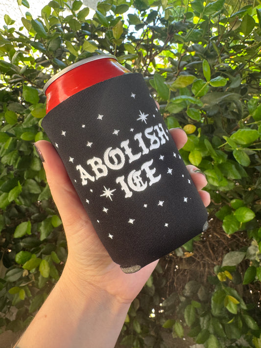 Abolish Ice Can Cozy