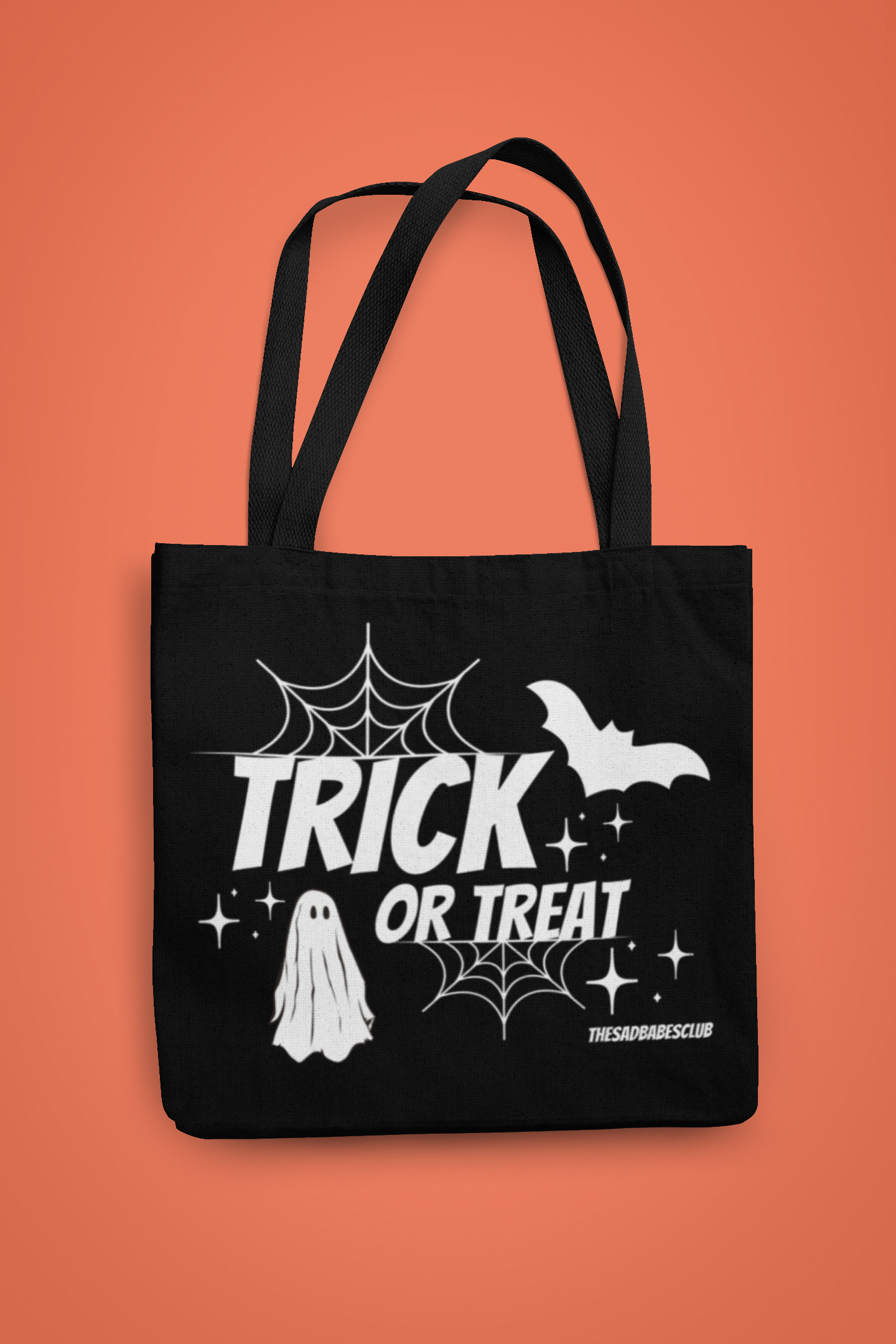 trick or treat Tote Bags