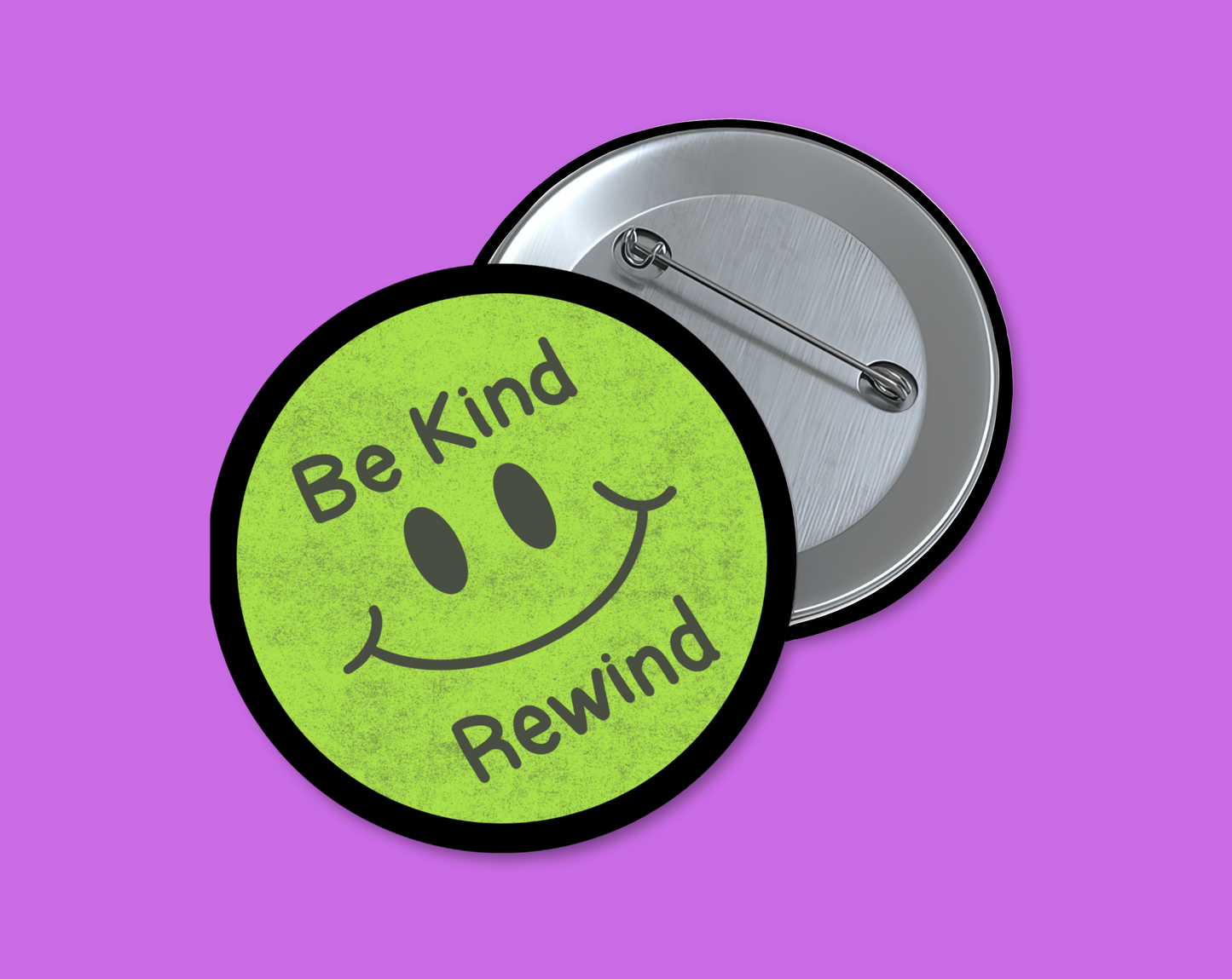 be kind rewind 1.5 inch round button