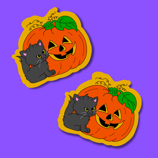 pumpkin kitty